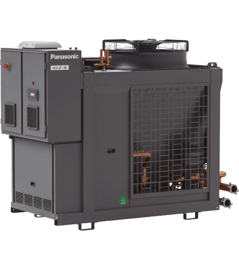 Bomba de calor comercial Panasonic ECOi-W AQUA-G EVO 60-110H con refrigerante R290